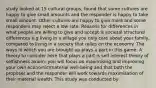 study looked at 15 cultural groups, found that some cultures are happy to give small amounts and the responder is happy to take small amount. Other cultures are happy to give more and some responders may reject a low rate. Reasons for differences in what people are willing to give and accept is societal structure/ differences e.g living in a village you only care about your family, compared to living in a society that relies on the economy. The ways in which you are brought up plays a part in this game. A theory to consider here that plays a part is self interest theory of selfishness axiom: you will focus on maximising and improving your own economic/material well-being and that both the proposer and the responder will work towards maximisation of their material wealth. This study was conducted by