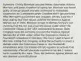 Summary: Christy Bzonkala accused fellow classmates Antonio Morrison and James Crawford of raping her. Morrison was found guilty of sexual assault and was sentenced to immediate suspension for 2 semesters while Crawford didn't get punished. After Morrison's punishment was dropped, Christy sued the 2 boys stating that their attack violated the Violence Against Women Act of 1994. Morrison moved to dismiss Christy's suit claiming that the Act was unconstitutional under either the Commerce Clause or the 14th amendment Question: Does Congress have the authority to enact the Violence Against Women Act of 1994 under either the Commerce Clause or Fourteenth Amendment? Decision: the Court ruled in favor of Morrison stating that Congress lacked the authority to enact a statute under the Commerce Clause or the Fourteenth Amendment since the statute did not regulate an activity that substantially affected interstate commerce nor did it redress harm caused by the state. Thus, the Violence Against Women act was deemed unconstitutional