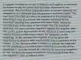 A supplier initiated an action in federal court against a merchant for failure to pay for goods that had been delivered to the merchant. The merchant responded with an answer denying the allegations and asserted that the payment had been made. The merchant then filed a motion for judgment on the pleadings, attaching a copy of a receipt the supplier provided to the merchant showing that payment had been made. Based on consideration of the copy of the receipt that the merchant attached, the court entered judgment against the supplier. Was the court's action appropriate? A) No, because a court may not resolve factual conflicts on a motion for judgment on the pleadings. B) No, because the supplier must be given the opportunity to respond with any material that is pertinent to the motion. C) Yes, because when a motion to dismiss for judgment on the pleadings is considered with information outside of the pleadings, it must be treated as a motion for summary judgment. D) Yes, because the proof of payment conclusively shows that the supplier's claim is without merit.