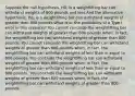 Suppose the null hypothesis, H0, is a weightlifting bar can withstand weights of 800 pounds and less.And the alternative hypothesis, Ha, is a weightlifting bar can withstand weights of greater than 800 pounds.What is α, the probability of a Type I error in this scenario? You cannot conclude the weightlifting bar can withstand weights of greater than 800 pounds when, in fact, the weightlifting bar can withstand weights of greater than 800 pounds. You cannot conclude the weightlifting bar can withstand weights of greater than 800 pounds when, in fact, the weightlifting bar can withstand weights of less than or equal to 800 pounds. You conclude the weightlifting bar can withstand weights of greater than 800 pounds when, in fact, the weightlifting bar can withstand weights of less than or equal to 800 pounds. You conclude the weightlifting bar can withstand weights of greater than 800 pounds when, in fact, the weightlifting bar can withstand weights of greater than 800 pounds