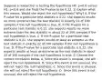 Suppose a researcher is testing the hypothesis H0​: p=0.6 versus H1​: p<0.6 and she finds the​ P-value to be 0.22. 1) Explain what this means. Would she reject the null​ hypothesis? Why? A. If the​ P-value for a particular test statistic is 0.22​, she expects results no more extreme than the test statistic in exactly 22 of 100 samples if the null hypothesis is true. B. If the​ P-value for a particular test statistic is 0.22​, she expects results no more extreme than the test statistic in about 22 of 100 samples if the null hypothesis is true. C. If the​ P-value for a particular test statistic is 0.22​, she expects results at least as extreme as the test statistic in exactly 22 of 100 samples if the null hypothesis is true. D. If the​ P-value for a particular test statistic is 0.22​, she expects results at least as extreme as the test statistic in about 22 of 100 samples if the null hypothesis is true. 2) Choose the correct conclusion below. A. Since this event is​ unusual, she will reject the null hypothesis. B. Since this event is not​ unusual, she will not reject the null hypothesis. C. Since this event is​ unusual, she will not reject the null hypothesis. D. Since this event is not​ unusual, she will reject the null hypothesis.