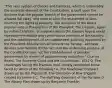 "This very system of checks and balances, which is undeniably the essential element of the Constitution, is built upon the doctrine that the popular branch of the government cannot be allowed full sway, and least of all in the enactment of laws touching the rights of property. The exclusion of the direct popular vote in the election of the President; the creation, again by indirect election, of a Senate which the framers hoped would represent the wealth and conservative interests of the country, and the establishment of an independent judiciary appointed by the President with the concurrence of the Senate - all these devices bear witness to the fact that the underlying purpose of the Constitution was not the establishment of popular government by means of parliamentary majorities." Charles Beard, The Supreme Court and the Constitution, 1912 Q. The challenges facing the Framers most closely resembled those faced by which of the following? A. The Mayflower Compact drawn up by the Pilgrims B. The Dominion of New England created by James II C. The Half-Way Covenant of the Puritans D. The Albany Plan drawn up by Benjamin Franklin