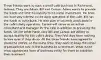 Three friends want to start a small café business in Richmond, Indiana. They are Adam, Bill and Carson. Adam wants to provide the funds and limit his liability to his initial investment. He does not have any interest in the daily operation of the café. Bill has the funds to contribute. He also plan on actively participate in the café's daily operation. Carson will serve as an active consultant and manager for the café in addition to providing the funds. On the other hand, only Bill and Carson are willing to accept liability for the café's debts. They feel they have nothing to lose even if they do so. All the three friends have agreed to share the profits. At the same time, they want to keep the initial organizational cost of the business to a minimum. What is the most appropriate form of business entity for them to establish their business?