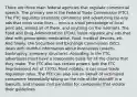 There are three main federal agencies that regulate commercial speech. The primary one is the Federal Trade Commission (FTC). The FTC regulates interstate commerce and advertising (so any ads that cross state lines... minus a small percentage of local print ads, almost all of them, and anything on the internet). The Food and Drug Administration (FDA), helps regulate any ads that deal with prescription medication, food, medical devices, etc. And finally, the Securities and Exchange Commission (SEC), deals with truthful information about businesses (assets, bankruptcy, company structure). According to the FTC, advertisers must have a reasonable basis for all the claims that they make. The FTC also has certain powers (per the FTC Improvement Act of 1975). Most notably, it can issue trade regulation rules. The FTC can also sue on behalf of victimized consumers (essentially taking on the role of the plaintiff in a lawsuit), and impose civil penalties for companies that violate their guidelines.