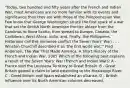 "Today, two hundred and fifty years after the French and Indian War, most Americans are no more familiar with its events and significance than they are with those of the Peloponnesian War. Few know that George Washington struck the first spark of a war that set the British North American frontier ablaze from the Carolinas to Nova Scotia, then spread to Europe, Canada, the Caribbean, West Africa, India, and, finally, the Philippines. Historians call this immense conflict the Seven Years' War; . . . Winston Churchill described it as 'the first world war.'" Fred Anderson, The War That Made America: A Short History of the French and Indian War, 2005 Which of the following best explains a result of the Seven Years' War (French and Indian War)? A - France sold the Louisiana Territory to Great Britain. B - Great Britain gained a claim to land extending to the Mississippi River. C - Great Britain and Spain established an alliance. D - British influence over its North American colonies decreased.