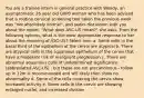 You are a trainee intern in general practice with Wendy, an asymptomatic 26 year old G0P0 woman who has been advised that a routine cervical screening test taken the previous week was "not absolutely normal", and seeks discussion with you about the report. "What does ASC-US mean?" she asks. From the following options, what is the most appropriate response to her about the meaning of ASC-US? Select one: a. Some cells in the basal third of the epithelium of the cervix are atypical b. There are atypical cells in the squamous epithelium of the cervix that have a moderate risk of malignant progression c. There are abnormal squamous cells of undetermined significance (abbreviated ASC-US) , but these are not precancerous - follow up in 12m is recommended and will likely then show no abnormality d. Some of the cells covering the cervix show increased activity e. Some cells in the cervix are showing enlarged nuclei, and increased division