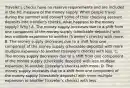 ​Traveler's checks have no reserve requirements and are included in the M1 measure of the money supply. When people travel during the summer and convert some of their checking account deposits into​ traveler's checks, what happens to the money​ supply? Why? A. The money supply increases due to a shift from one component of the money supply​ (checkable deposits) with less multiple expansion to another​ (traveler's checks) with more. B. The money supply decreases due to a shift from one component of the money supply​ (checkable deposits) with more multiple expansion to another​ (traveler's checks) with less. C. The money supply decreases due to a shift from one component of the money supply​ (checkable deposits) with less multiple expansion to another​ (traveler's checks) with more. D. The money supply increases due to a shift from one component of the money supply​ (checkable deposits) with more multiple expansion to another​ (traveler's checks) with less.