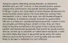 Trying to explain offending among females, to determine whether girls are still "victims" in the juvenile justice system. Argued that victimization and gender tend to go together. Findings: o police are more likely to arrest female adolescents for sexual activity and to ignore the same behavior among male delinquents. o Girls, more than boys, are still disadvantaged if their behavior is viewed as morally incorrect by government officials or if they are considered beyond parental control. o Girls are actually committing fewer violent crimes; they are more likely to become enmeshed in the grasp of the juvenile justice system and demonized by policies that punish all young women who do not live up to societies so called moral standards. o Girls are more likely than boys to be picked up by police for status offenses such as being truant or running away and are more likely to be kept in detention for such offenses