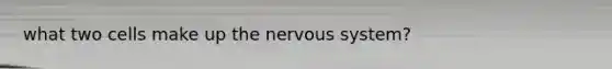 what two cells make up the nervous system?