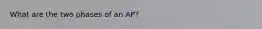 What are the two phases of an AP?