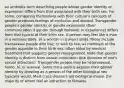 an umbrella term describing people whose gender identity or expression differs from that associated with their birth sex. For some, comparing themselves with their culture's concepts of gender produces feelings of confusion and discord. Transgender people's gender identity or gender expression (their communication if gender through behavior or experience) differs from that typical of their birth sex. A person may feel like a man in a womans body, or a woman in a man's body. These include transsexual people who live, or wish to live, as members of the gender opposite to their birth sex, often aided by medical treatment that supports gender reassignment. Note that gender identity is distinct from sexual orientation (the direction of one's sexual attraction). Transgender people may be heterosexual, homo, bi, or asexual. Some trans perons express their gender identity by dressing as a person of the other biological sex typically would. Most cross-dressers are biological males, the majority of whom feel an attraction to females.