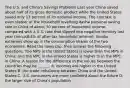 The U.S. and​ China's Savings Problems Last year China saved about half of its gross domestic product while the United States saved only 13 percent of its national income. The contrast is even starker at the household levellong dasha personal saving rate in China of about 30 percent of household​ income, compared with a U.S. rate that dipped into negative territory last year ​(minus​0.4% of​ after-tax household​ income). Similar extremes show up in the consumption shares of the two economies. Read the news​ clip, then answer the following questions. The MPS in the United States is lower than the MPS in​ China, and the MPC in the United States is higher than the MPC in China. A reason for the difference in the values between the countries may be​ ______. A. incomes are higher in the United States B. the trade imbalance between China and the United States C. U.S. consumers are more confident about the future D. the larger size of​ China's population