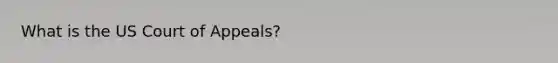 What is the US Court of Appeals?