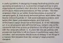 A useful guideline in designing strategy-facilitating policies and operating procedures is A. to prescribe enough policies to give organizational members clear direction in implementing strategy and to place reasonable boundaries on their actions. This then empowers them to act within these boundaries in pursuit of company goals. B. that strictly enforced policies work better than loosely enforced policies. C. that more policies/procedures work better than fewer policies/procedures, and that strict enforcement always beats lax enforcement. D. to let individuals act in an empowered and self-directed way, subject only to the constraint that their actions and behavior be ethical and in step with the corporate culture. E. to prescribe enough policies and procedures that little is left to chance in performing value chain activities, and employees should have no leeway to do things in a manner that deviates from the company's best-practices standard.