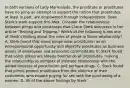 In both versions of Lady Marmalade, the prostitute or prostitutes have no pimp as attempt to support the notion that prostitutes, at least in part, are empowered through independence. Does Sterk's work support this idea. Consider the relationships between pimps and prostitutes that Claire Sterk discusses in her article "Tricking and Tripping." Which of the following is not one of Sterk's finding about the roles of pimps in those relationship? A. Sterk found that some pimps view prostitution as an entrepreneurial opportunity and objectify prostitutes as business assets of employees and economic commodities. B. Sterk found that some pimps are steady boyfriends of prostitutes, making the relationship as complex of intimate relationship with the added stresses of prostitution and perhaps drugs. C. Sterk found that pimps protect prostitutes from the violence of their customers, who equate paying for sex with the purchasing of a women. D. All of the above findings by Sterk