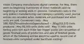 Vision Company manufactures digital cameras. For May, there were no beginning inventories of direct materials and no beginning or ending work-in -process. Conversion costs is the only indirect manufacturing cost category currently used. Journal entries are recorded when materials are purchased and when units are sold. Conversion costs - May 100,625 Direct materials purchased - May253,575 Units produced - May 80,500 units Units sold - May 77,500 units Selling price 20 each If the two trigger points are completion of goods finished units of production and sale of finished goods, which of the following entries would be used to record cost of finished units completed under backflush costing?