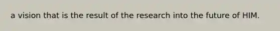 a vision that is the result of the research into the future of HIM.