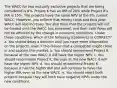 The WACC for two mutually exclusive projects that are being considered is 8%. Project K has an IRR of 20% while Project R's IRR is 15%. The projects have the same NPV at the 8% current WACC. However, you believe that money costs and thus your WACC will also increase. You also think that the projects will not be funded until the WACC has increased, and their cash flows will not be affected by the change in economic conditions. Under these conditions, which of the following statements is CORRECT? a. You should delay a decision until you have more information on the projects, even if this means that a competitor might come in and capture this market. b. You should recommend Project R, because at the new WACC it will have the higher NPV. c. You should recommend Project K, because at the new WACC it will have the higher NPV. d. You should recommend Project K because it has the higher IRR and will continue to have the higher IRR even at the new WACC. e. You should reject both projects because they will both have negative NPVs under the new conditions.