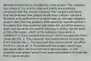 Wansley Enterprises is considering a new project. The company has a beta of 1.0, and its sales and profits are positively correlated with the overall economy. The company estimates that the proposed new project would have a higher standard deviation and coefficient of variation than an average company project. Also, the new project's sales would be countercyclical in the sense that they would be high when the overall economy is down and low when the overall economy is strong. On the basis of this information, which of the following statements is CORRECT? a. The proposed new proiect would increase the firm's corporate risk. b. The proposed new project would increase the firm's market risk. c. The proposed new project would not affect the firm's risk at all. d. The proposed new project would have less stand-alone risk than the firm's typical project. e. The proposed new project would have more stand-alone risk than the firm's typical project.