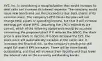 XYZ, Inc. is considering a recapitalization that would increase its debt ratio and increase its interest expense. The company would issue new bonds and use the proceeds to buy back shares of its common stock. The company's CFO thinks the plan will not change total assets or operating income, but that it will increase earnings per share (EPS). Assuming the CFO's estimates are correct, which of the following statements would be accurate concerning the proposed plan? If it reduces the WACC, the stock price is also likely to decline. If it does increase the EPS, the stock price will automatically increase at the same rate. It increases the financial risk, so the company's stock price still might fall even if EPS increases. There will be more bonds outstanding, and that will increase their liquidity and thus lower the interest rate on the currently outstanding bonds.