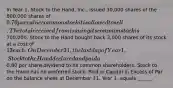 In Year 1, Stock to the Hand, Inc., issued 30,000 shares of the 800,000 shares of 0.70 par value common stock it is allowed to sell. The total received from issuing its common stock is700,000. Stock to the Hand bought back 3,000 shares of its stock at a cost of 13 each. On December 31, the last day of Year 1, Stock to the Hand declared and paid a0.80 per share dividend to its common shareholders. Stock to the Hand has no preferred stock. Paid in Capital in Excess of Par on the balance sheet at December 31, Year 1, equals ______.